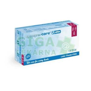 Rukavice vyš.Sempercare Edition vel.L/100ks b.p.