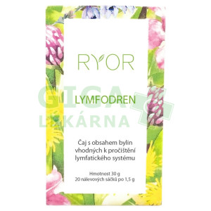 Obrázek RYOR Lymfodren bylinný čaj 20x1.5g