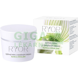 RYOR Výživný krém s mandlovým olejem - suchá pleť 50ml