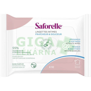 SAFORELLE ubrousky pro intimní hygienu 10ks