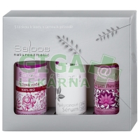 Saloos Dárková kazeta KV Růže & Hyalur.sérum & Argan Revital