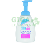 Sebamed Dětská mycí pěna na obličej a tělo 400ml