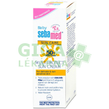 Obrázek SEBAMED Opalovací krém OF50+ 75ml