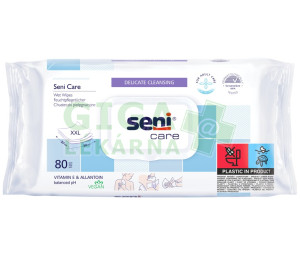 Seni Care 80ks vlhčené ubrousky pro dospělé