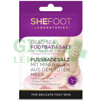 SheFoot Sůl do koupele na nohy z Mrtvého moře 55g