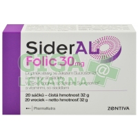 Sideral Folic 30mg 20 sáčků