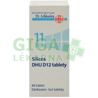 Silicea DHU 80 tablet D12 (No.11)