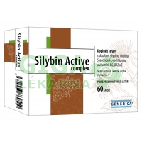 Silybin Active complex 60 kapslí Generica
