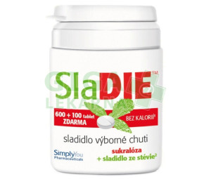 SlaDIE sladidlo 600+100 tablet ZDARMA