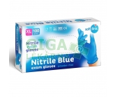 SOFTCLINIC Nitril ruk.vyšetř.nepudr.modré XL 100ks