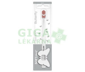 SOFTdent Butterfly zubní kartáček SOFT 1ks