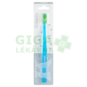 Obrázek SOFTdent Butterfly zubní kartáček ULTRASOFT 1ks