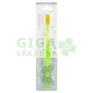 Obrázek SOFTdent Butterfly zubní kartáček ULTRASOFT 1ks