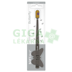 SOFTdent Butterfly zubní kartáček ULTRASOFT 1ks