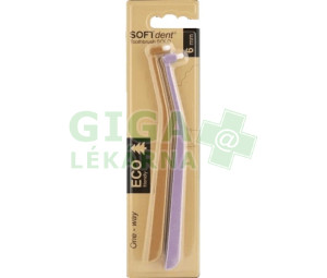 SOFTdent ECO jednosvazkový kartáček 2ks