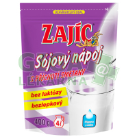 Sójový nápoj Zajíc s př.smetany sáček 400g DOYPACK