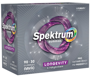 Spektrum Gummies Longevity s rakytníkem tbl.90+30 Promo 2025