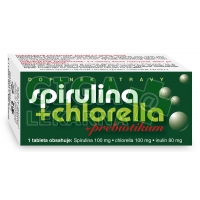 Spirulina + Chlorella + Prebiotikum Naturvita 90 tablet