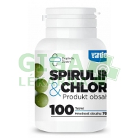 Spirulina Plus Chlorella 100 tablet Virde