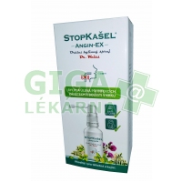 Fotka STOPKAŠEL Angin-EX sprej na bolest v krku 30ml Obrázek STOPKAŠEL Angin-EX sprej na bolest v krku 30ml