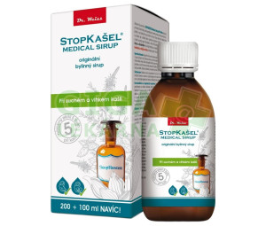 STOPKAŠEL Medical sirup Dr.Weiss 200+100ml NAVÍC