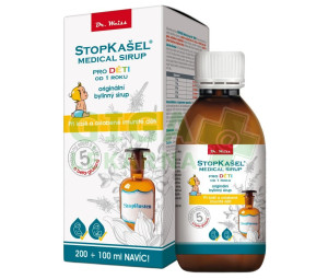 STOPKAŠEL Medical sirup OD 1 ROKU 200+100ml NAVÍC
