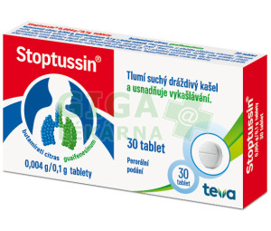 Stoptussin 0.004g/0.1g tbl.nob.30