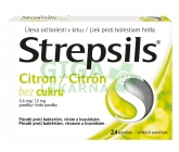 Strepsils Citron bez cukru orm.pas. 24