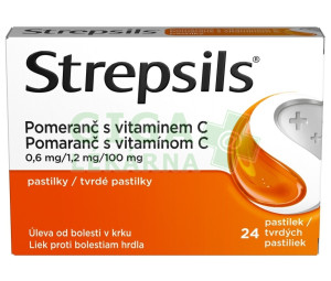 Strepsils Pomeranč s vitamin.C orm.pas.24
