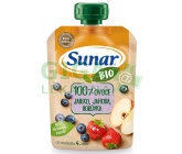 Sunar BIO kapsička Jablko jahoda borůvka 100g