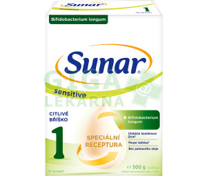 Sunar Sensitive 1 od 0-6m 500g