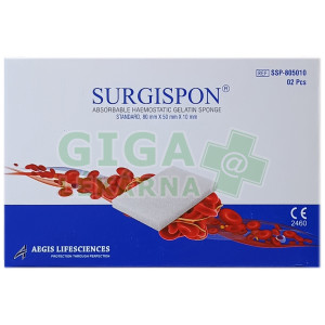 Surgispon Standard 8x5x1cm 2ks