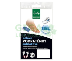 svorto 107 Gelové podpatěnky antišokové M(38-42)