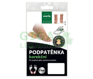 Podpatěnka korekční 1cm vel. 37-39