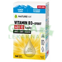Swiss NatureVia Vitamin D3-Efekt 400 IU kap.10.8ml