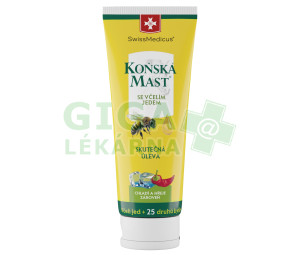 SwissMedicus Koňská mast se včelím jedem 75ml