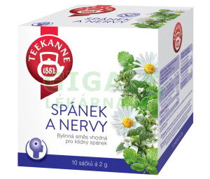 TEEKANNE Spánek+nervy bylinný čaj n.s.10x2g