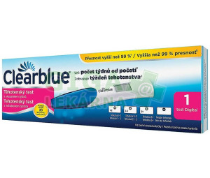 Těhotenský test Clearblue dig.indik.termínu početí