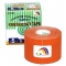 Tejp. TEMTEX kinesio tape oranžová 5cmx5m