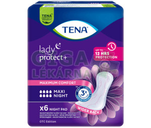 TENA Lady Maxi Night ink.vložky 6ks 760984