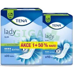 TENA Lady Slim Extra +50% ink.vložky 30ks 211513