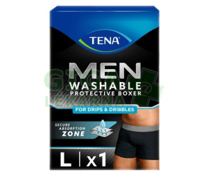TENA Men Washable Protective Boxer L černé inkontinenční boxerky 1ks 84949