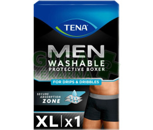 TENA Men Washable Protective Boxer XL černé inkontinenční boxerky 1ks 84950