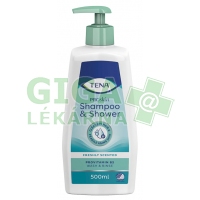 Fotka TENA ShampooShower šampon+spr.gel 500ml 1208 Obrázek TENA ShampooShower šampon+spr.gel 500ml 1208