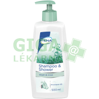TENA ShampooShower šampon+spr.gel 500ml 1208
