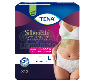 TENA Silhouette Plus White L inkontinenční kalhotky 10ks 780120