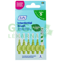 TePe meziz.kart.size 5 Zelené pap.krabička 6ks