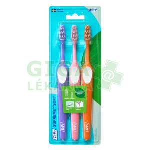 TePe Supreme zubní kartáčky 3ks blistr 352201
