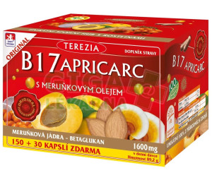 TEREZIA B17 APRICARC s meruň.olejem cps.150+30