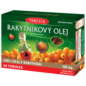 Obrázek TEREZIA Rakytníkový olej 100% 60 tobolek